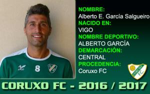 Alberto Garca (Coruxo F.C.) - 2016/2017